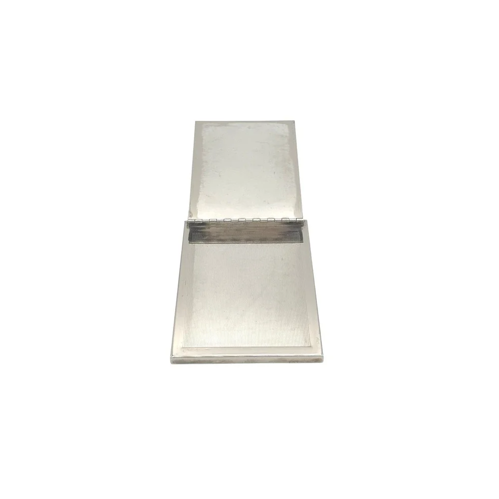 Official‎ White House Bill Clinton Signature Silver Plated Memo/Notepad Holder